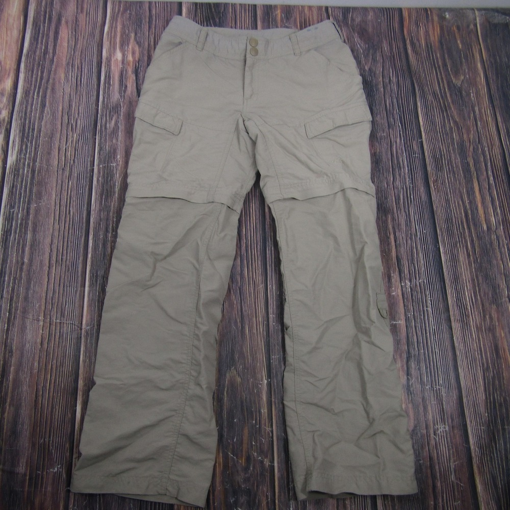 The North Face Women's Hiking Convertible Cargo Joggers - Olive/Tan, Size 6